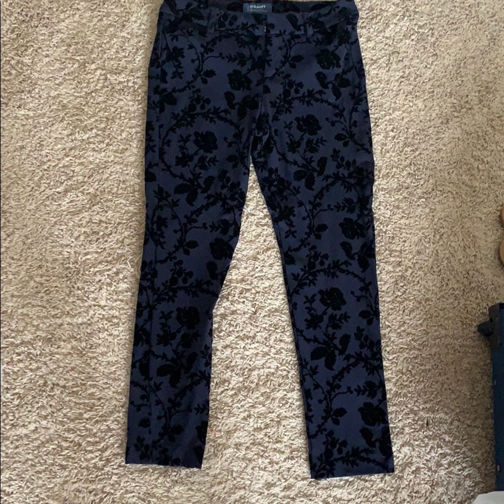 Flower Print Pants